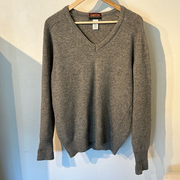 Made in Italy 100% lambswool sweater Paton Limited - Picture 1 of 7
